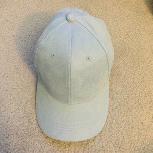 Yesstyle Blue Suede Hat